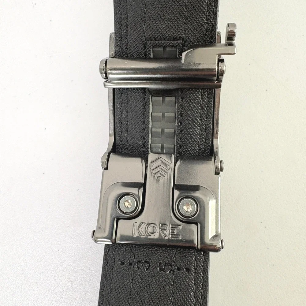 Kore Essentials Tactical Power Core Belt Black Ratchet Size 28 - 35 Adjustable